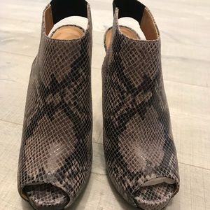 Michael Kors Snakeskin High-Heel Sandals